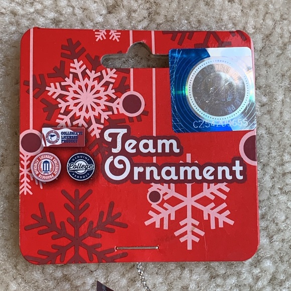 KU - University of Kansas Cooler Ornament, Forever Collectibles Team Ornament - Picture 7 of 10